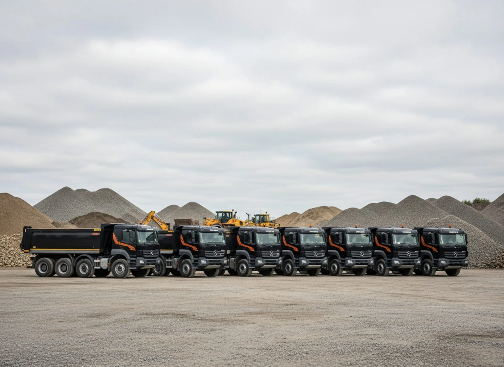 AggreForge haulage fleet